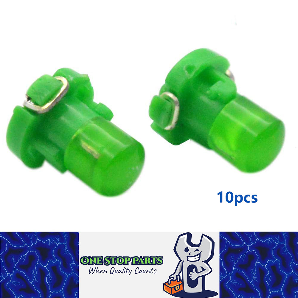 10 x 12v Green T4.2 Neo 10mm Base Gel COB offers even spread (10pcs)