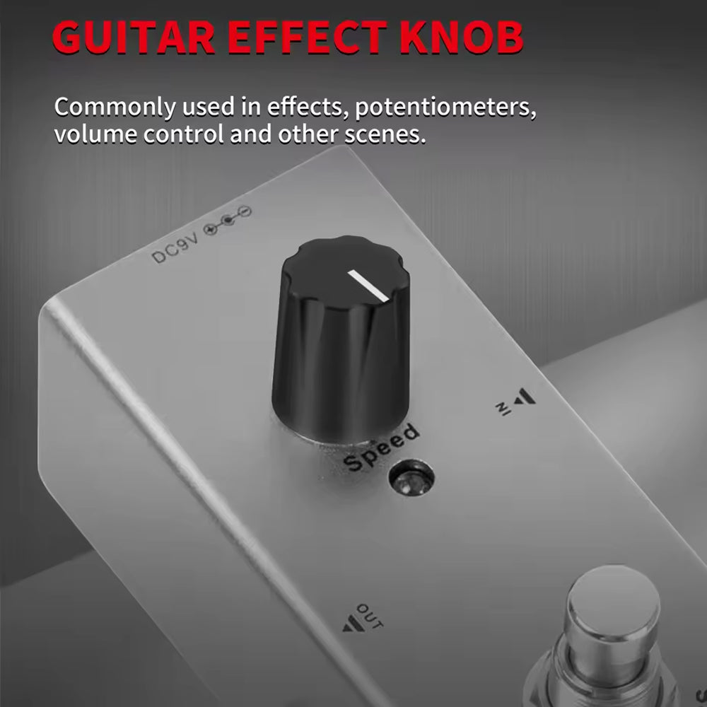 10pcs Guitar Effect Pedal Knobs 6.35MM Davies 1900h Clone for Volume Control