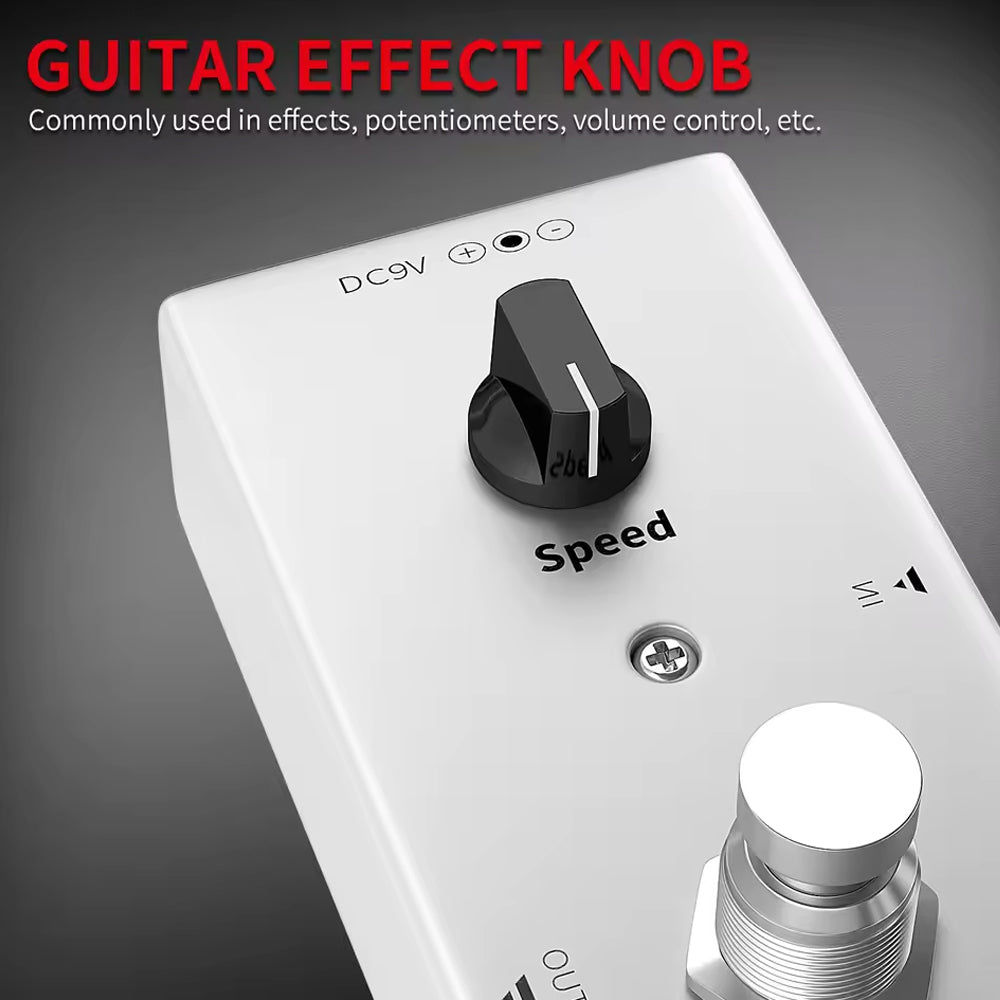 10pcs Guitar Effect Pedal Knobs 6.35MM Davies 1510 Control AMP Effect Pedal Knob