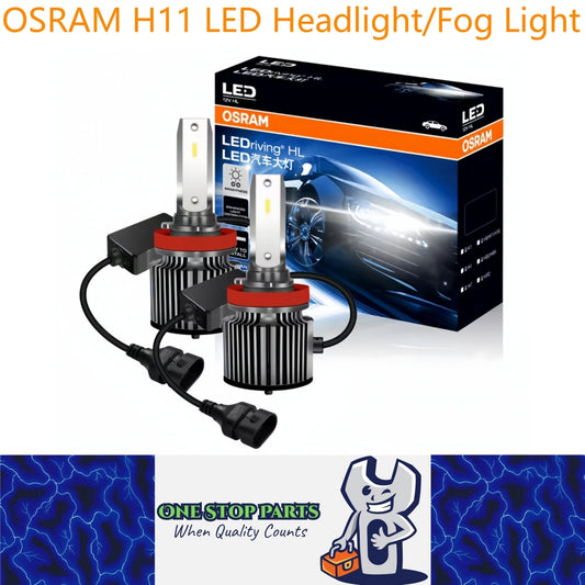 2 x Osram H11 LED Globes 6000K 12V Super Bright OSRAM Fog Light Headlight