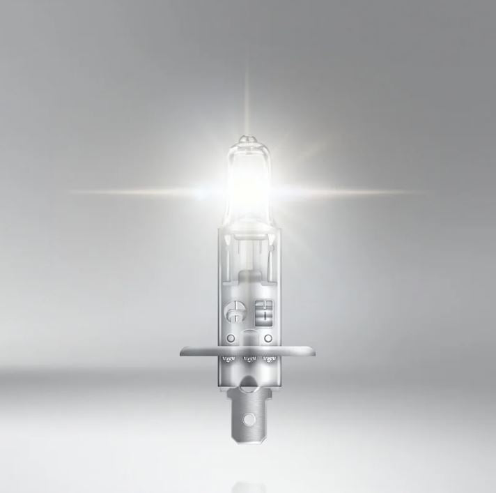 6 x Osram 12v H1 55w P14.5s Halogen Clear Globes 3200k Classic 64150 (6pcs)