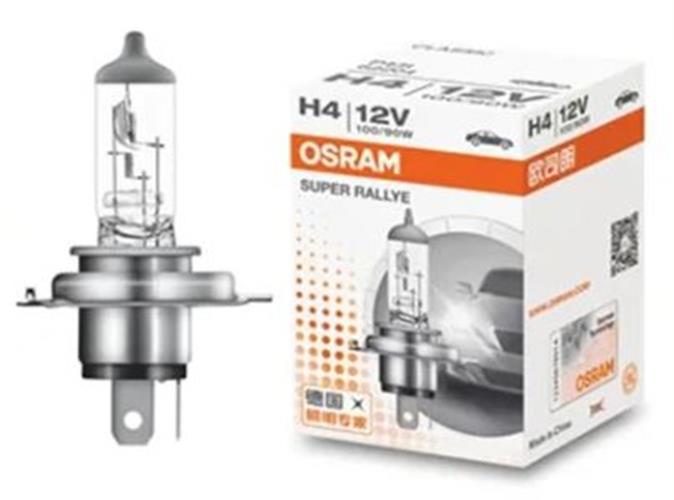 2 x Osram 12v H4 90/100w Super Rallye Hi/Low P43t HB2 9003 Globes 62204 (2pcs)