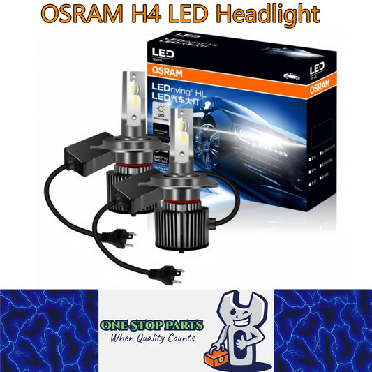 2 x Osram H4 LED Globes 6000K 12V P43t High/Low H4 OSRAM LEDriving Headlight