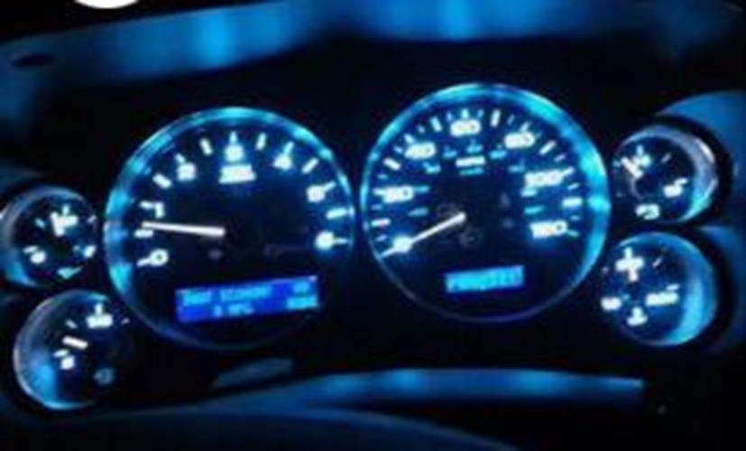 10 x T10 Crystal Blue 12v LED Cob Flat Face Super Bright for Dash Cluster 10pcs