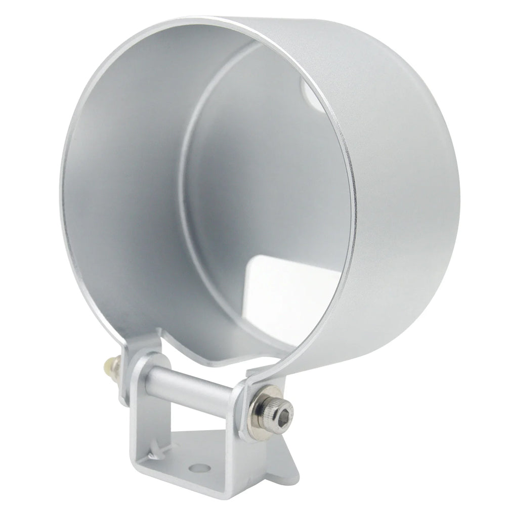 85mm Hole Speedo Gauge Holder with Adjustable base mount Silver