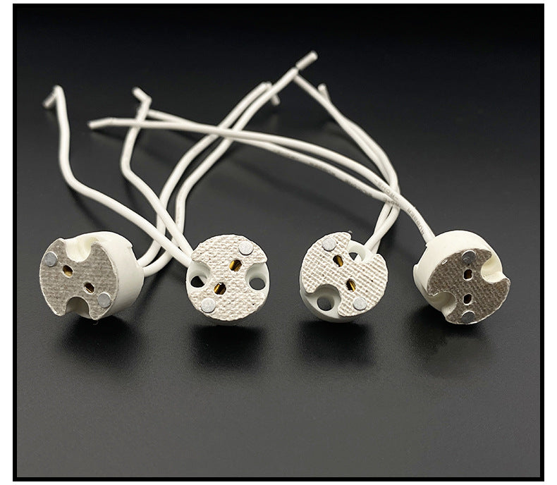 2 X 2 PIN CONNECTORS SUITS MR11 MR16 GU5.3 lamp socket / MR11 MR16 lamp holder