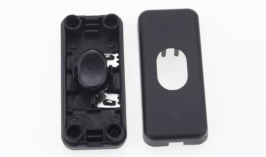 5 x 12V INLINE ON / OFF BLACK ROCKER SWITCH LAMP SPOT LIGHT INLINE CARAVAN