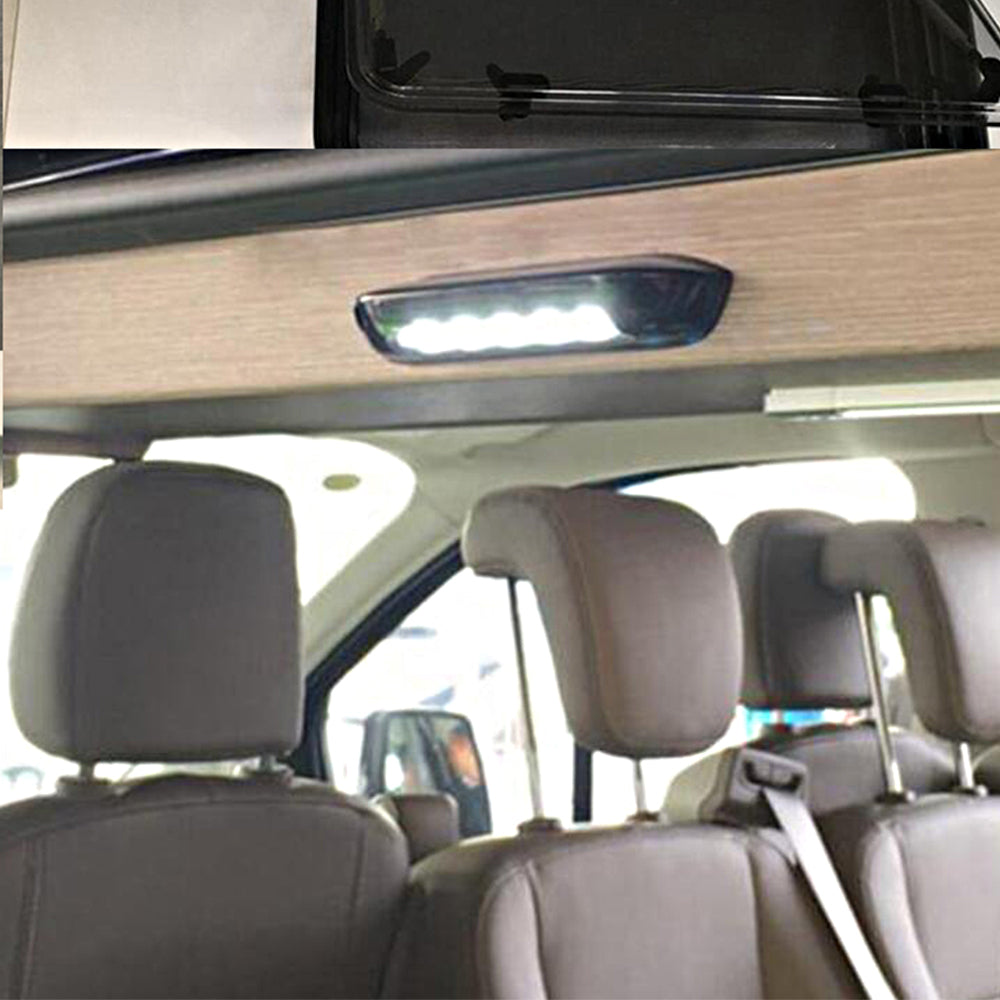 12v-24v Black Body LED Awning Light Warm White LED Caravan Outside Light (1pc)