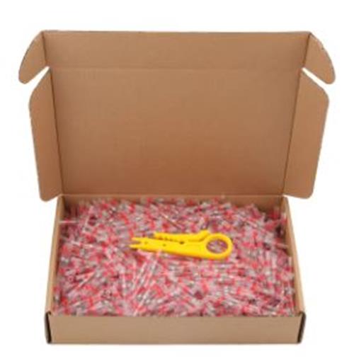 2000 x Red Waterproof Heat shrink Wire Connectors Solder Insulated Join 2000pcs