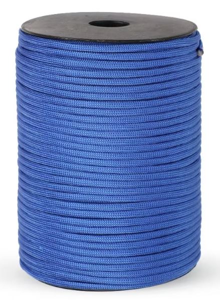 100m Blue 550lb Military 9 core Paracord Rope 4mm Outdoor Camping Rope