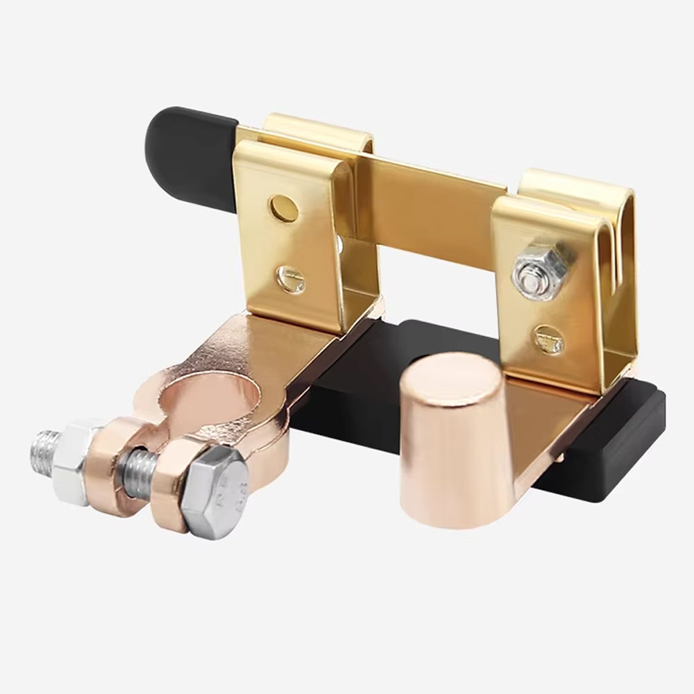 Car Battery Switch Brass Knife Switch 12V-24V Power-off Battery Circuit Breaker