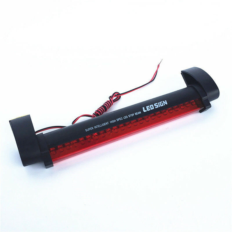12V 24 LED SLIM ADHESIVE 3RD BRAKE LIGHT FOR INSIDE REAR WINDOWS