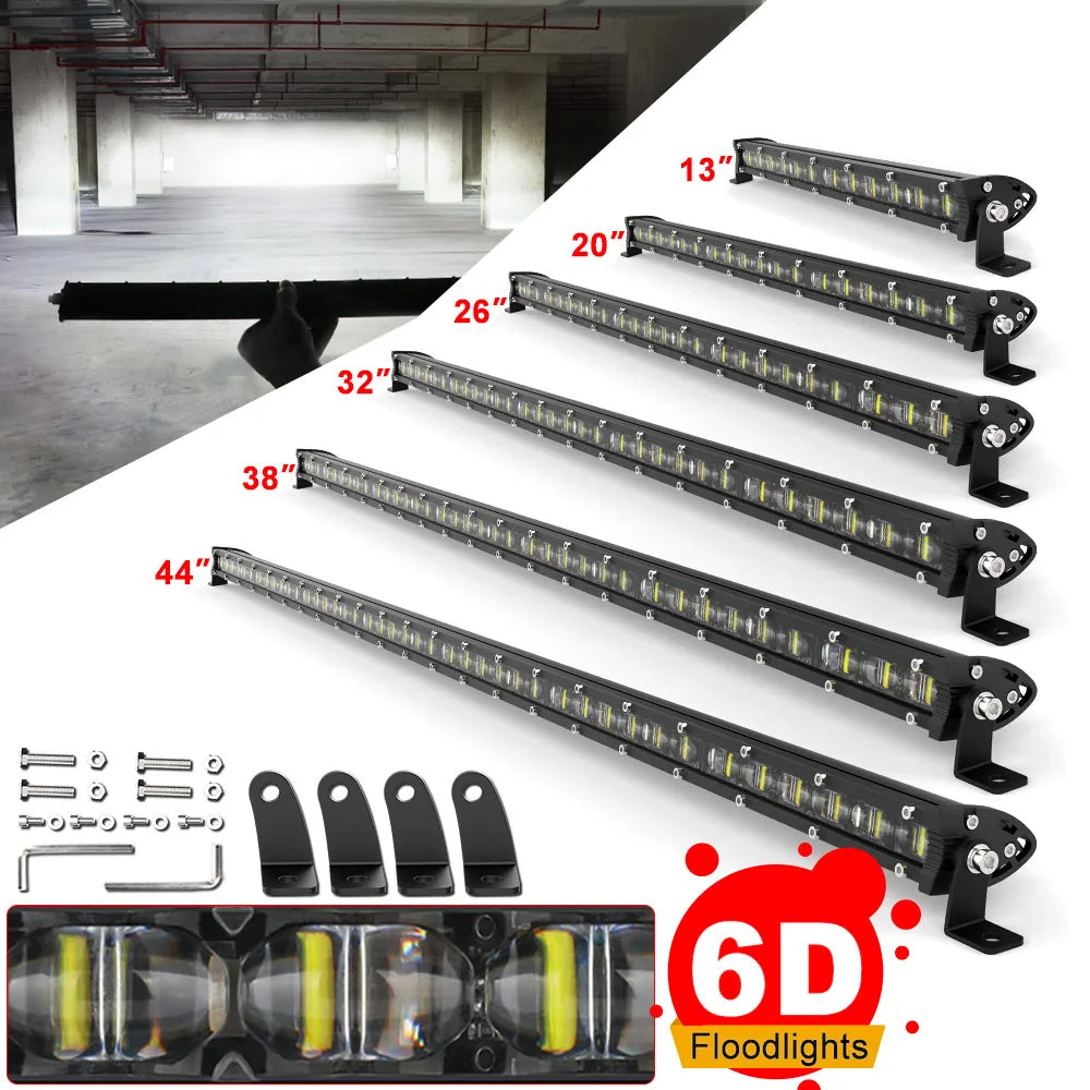 LED Light Bar 660mm 120W Flood Beam Spot Beam Combo LED Work Light LED Light Bar