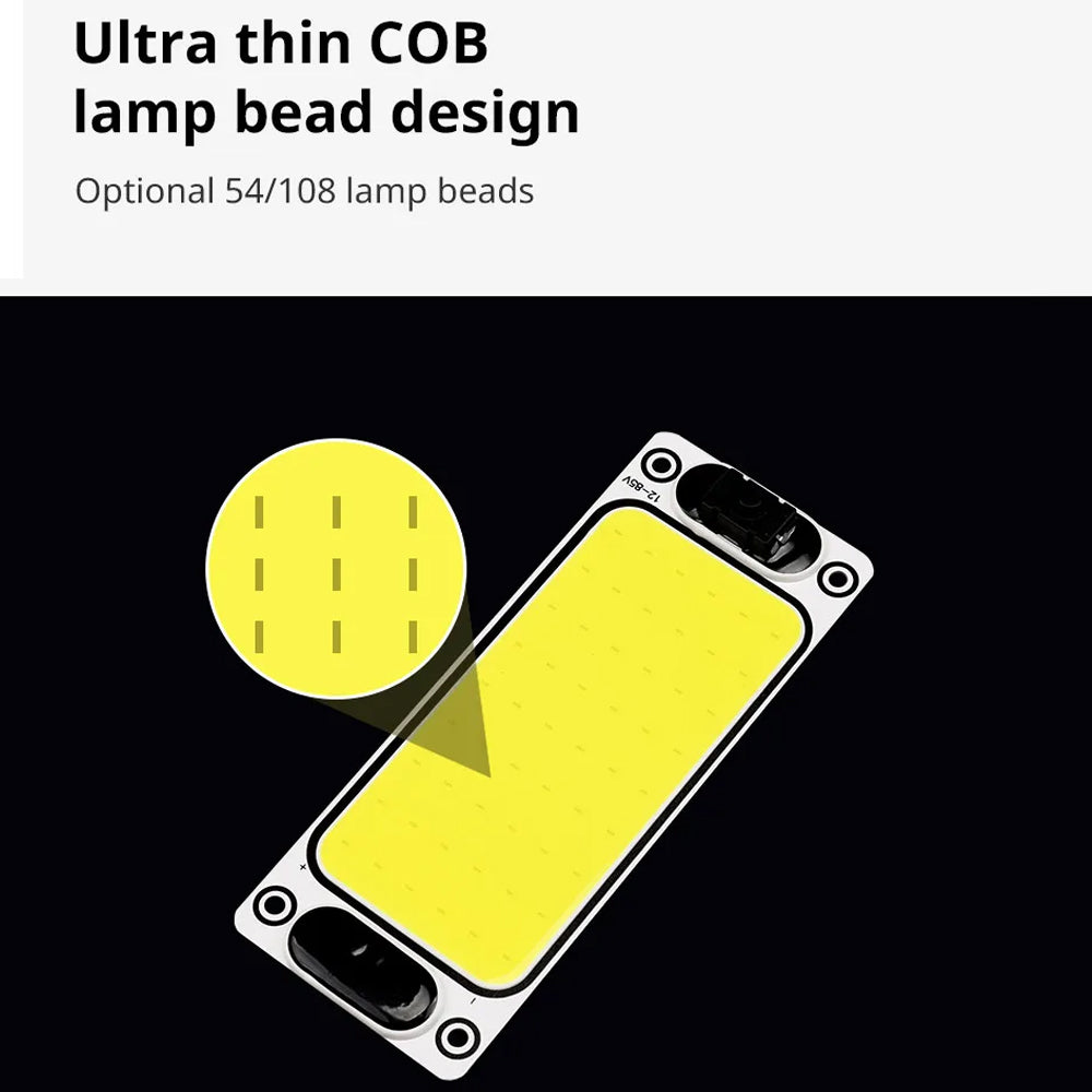LED Reading Light 15x6cm Interior Light Ceiling Lamp for Caravan Car RV Truck