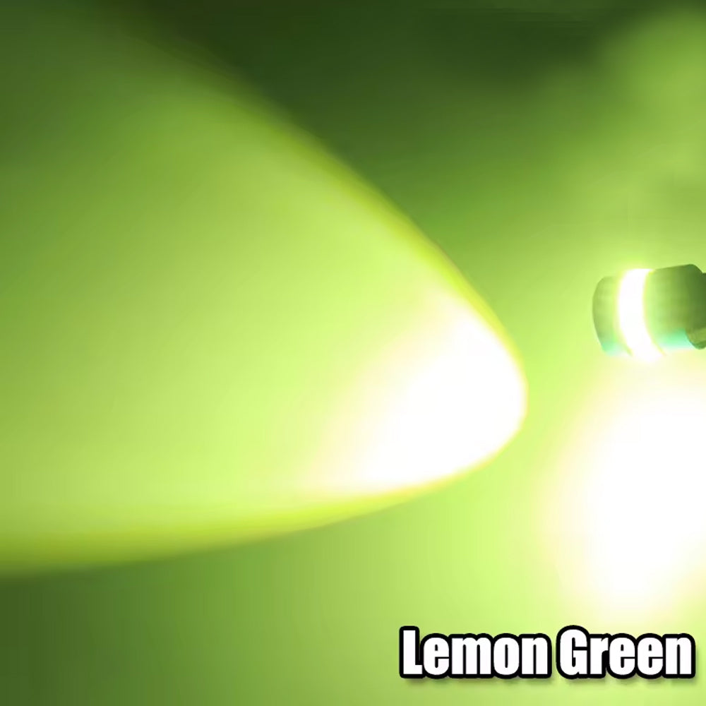 6pcs T10 Lemon Green 19SMD Canbus LED Bulbs Super Bright 194 W5W T10 LED Globes