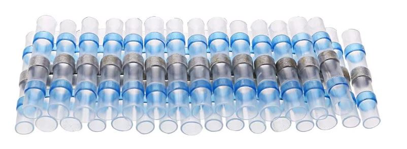 500 x Blue Waterproof Heat shrink Wire Connectors Solder Insulated Join (500pcs)