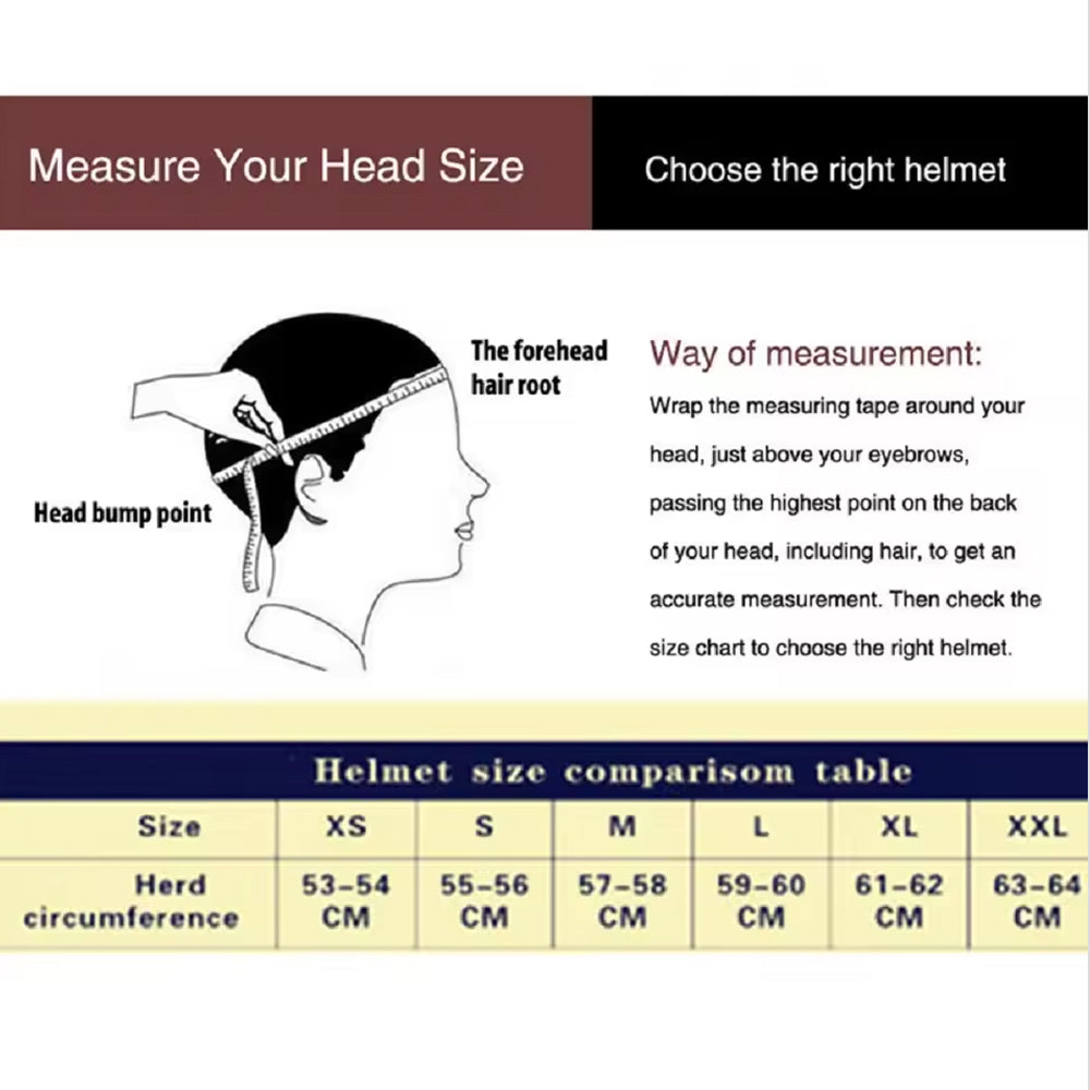 Black Size XL Motorcycle Full Face Helmet Men Women Dual Lens Sun Glass Helmet