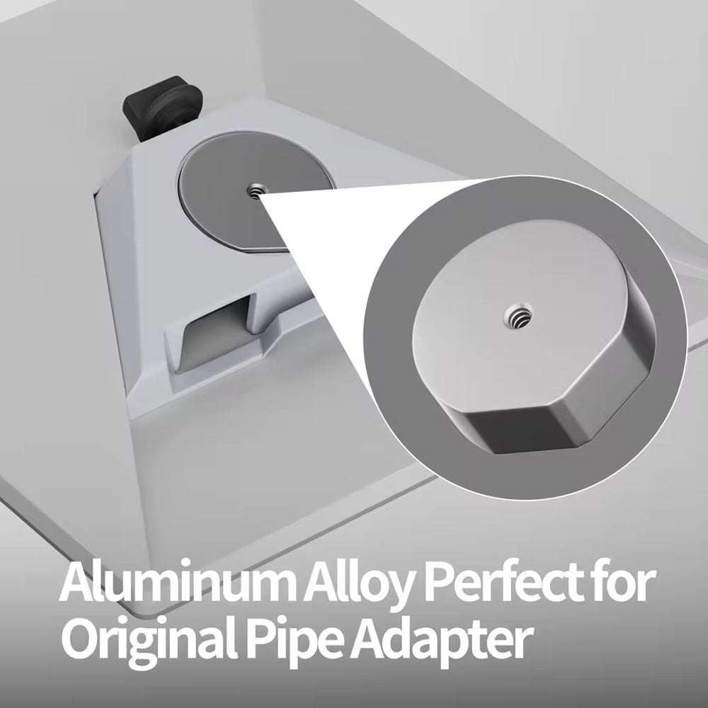 Starlink Mini Gutter Mount Compatible with Original Starlink Mini Pipe Adapter