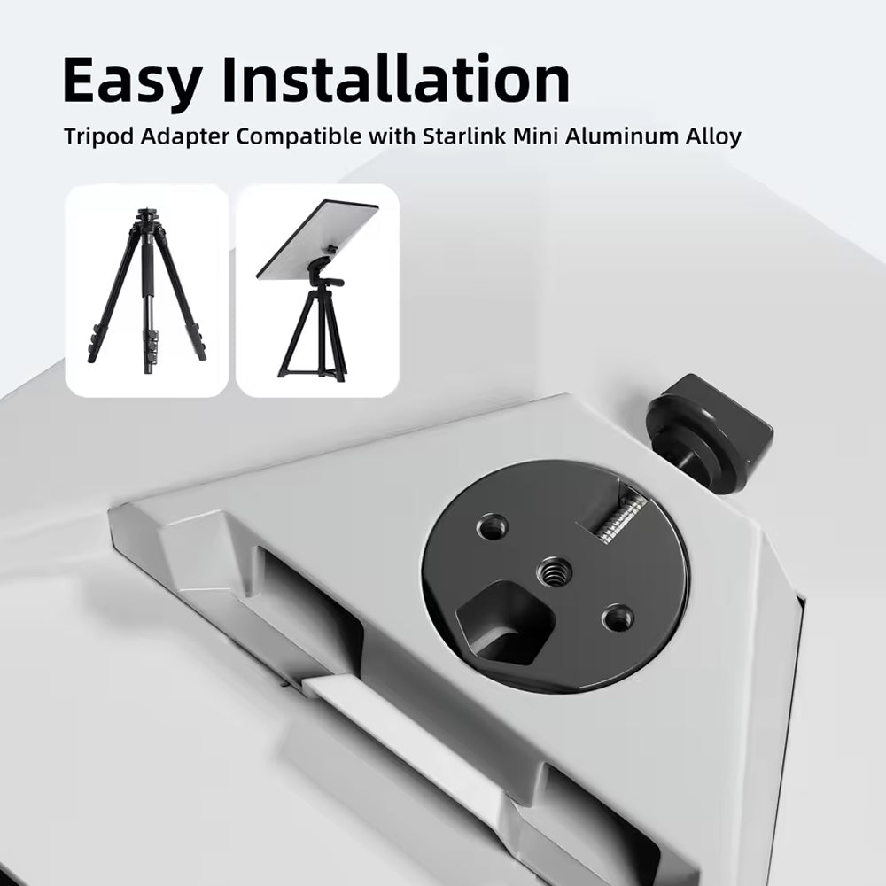 Starlink Mini Tripod Adapter Tripod Mount Compatible with Original Pipe Adapter