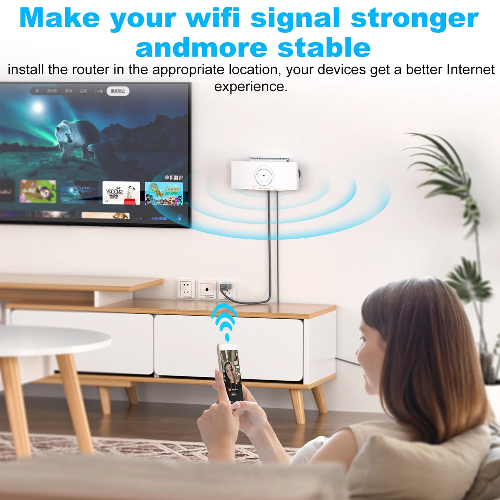 Starlink Gen 3 Router and Power Supply Wall Mount Kit Bracket for Starlink Gen 3