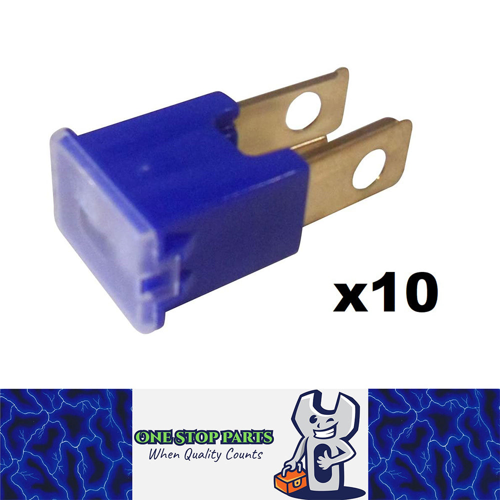 10 x BLUE 100 AMP SLOW BLOW MALE FUSE BLOCK 100AMP FUSE FREE DELIVERY BULK BUY