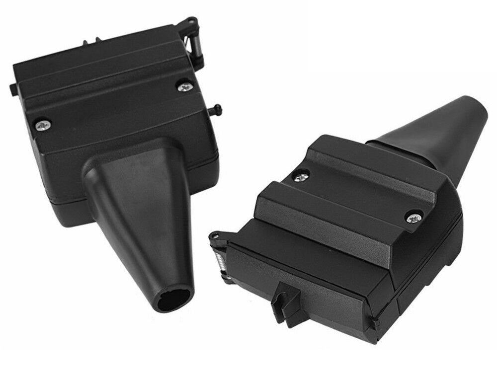 HEAVY DUTY 12 PIN TRAILER PLUG WITH LID (12 PIN PLUG FOR THE TRAILER SIDE)