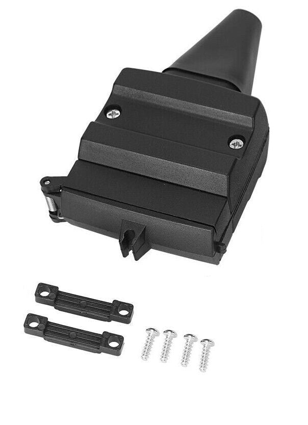 HEAVY DUTY 12 PIN TRAILER PLUG WITH LID (12 PIN PLUG FOR THE TRAILER SIDE)