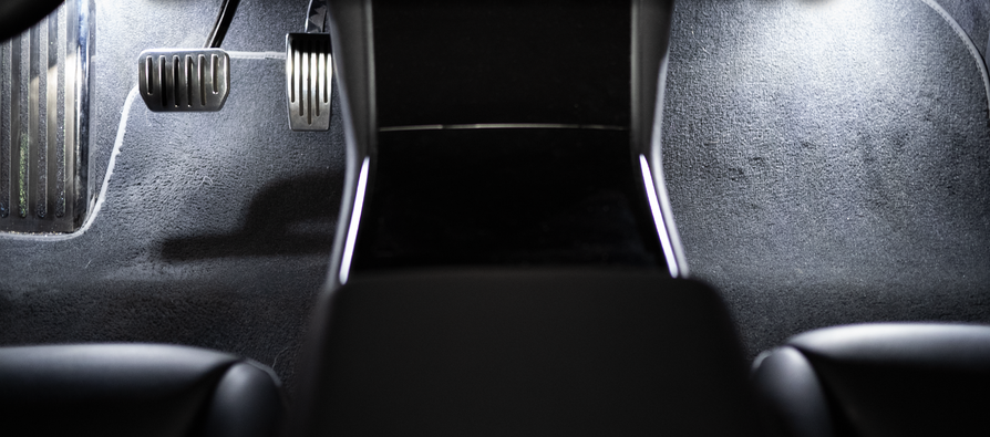 9 x 24v Cool White LED Module blocks with mount tabs, daisey chain of 9pcs