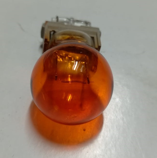 10 x 3156 12V 27W 32CP AMBER COATED GLOBES FOUND IN MANY AMERICAN VEHICLES