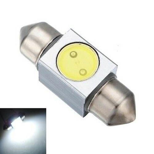 12V 31mm WHITE COB LED FESTOON GLOBE REPLACEMENT 60LM FOR INTERIOR LIGHT