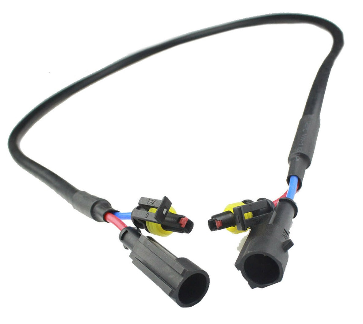 2 x HID Extension Cable Wires For HID Globe Bulb to Ballast 35W 55W 75W 100W