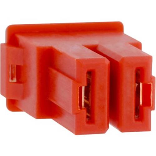10 x RED 50 AMP SLOW BLOW FEMALE PAL FUSE BLOCK 50AMP FUSE FREE DELIVERY