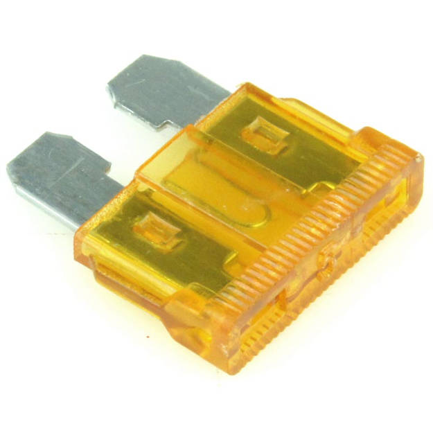 50 x ORANGE 5 AMP STANDARD BLADE FUSES 5AMP 50PCS FREE DELIVERY BULK BUY