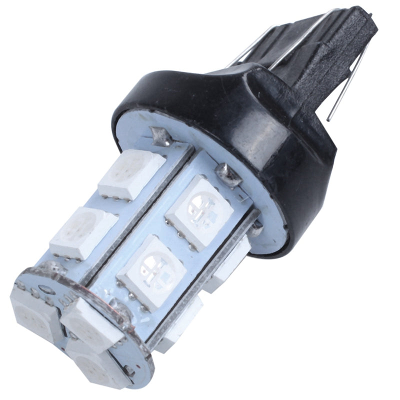 2 x 12V T20 BLUE LED 7443 7440 LIGHT GLOBE 13 SMD 5050 70/130LM TAIL STOP LED