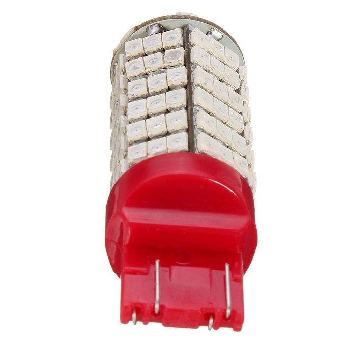 2 x 12V T20 RED LED 7443 7440 LIGHT GLOBE 120 SMD BRIGHT STOP/TAIL 2PCS