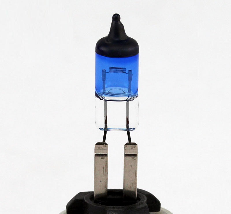 2 x 12v H27 880 55w Blue Coated Halogen Globes Australian Stock (Pair)