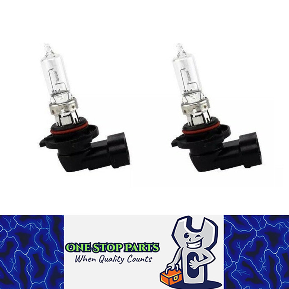 2 x Halogen 9005 HB3 65w Clear Globes Quality Australian Stock Supplier (Pair)