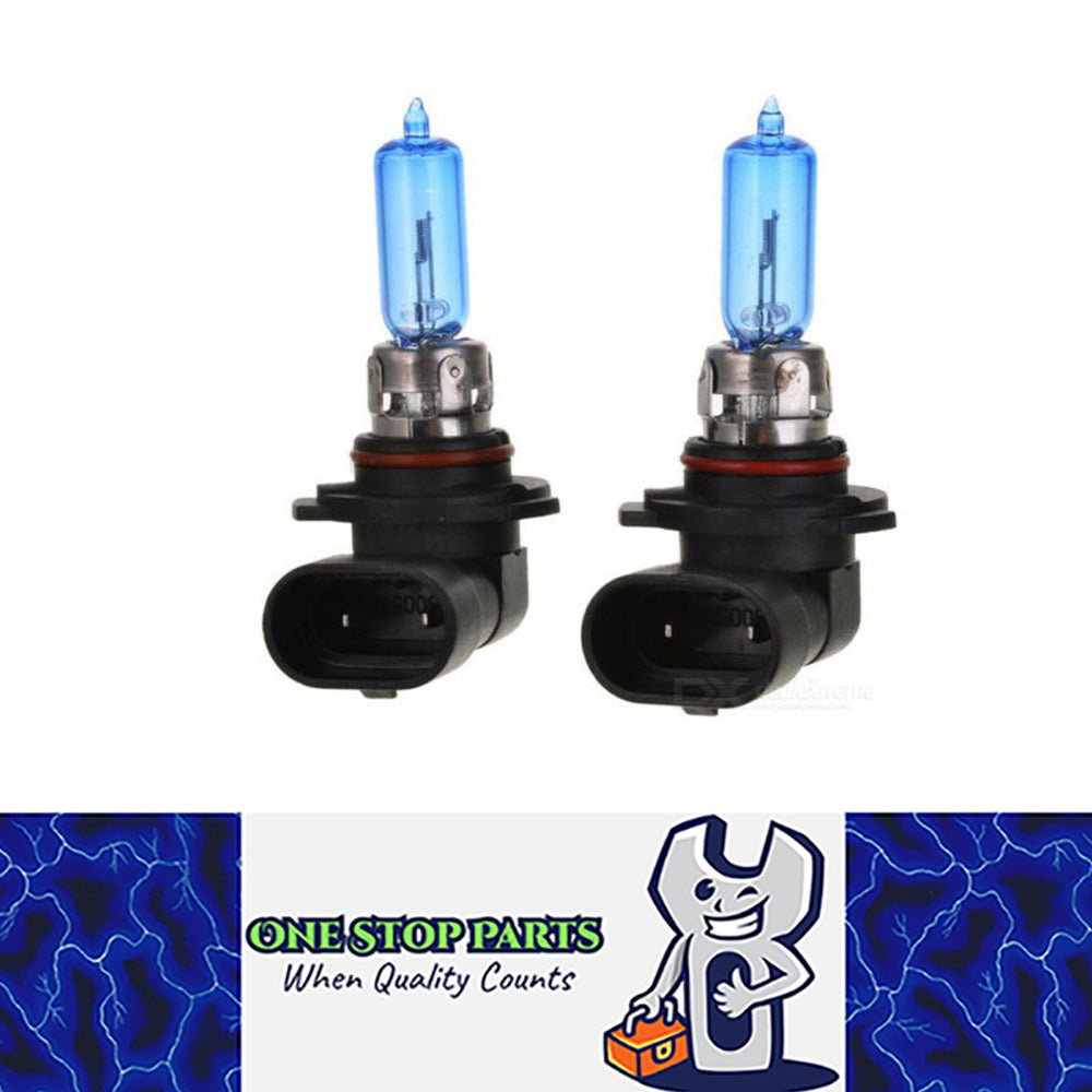2 x Halogen 12v HB3 9005 65w Super White 5000k Globes Quality Australian Stock