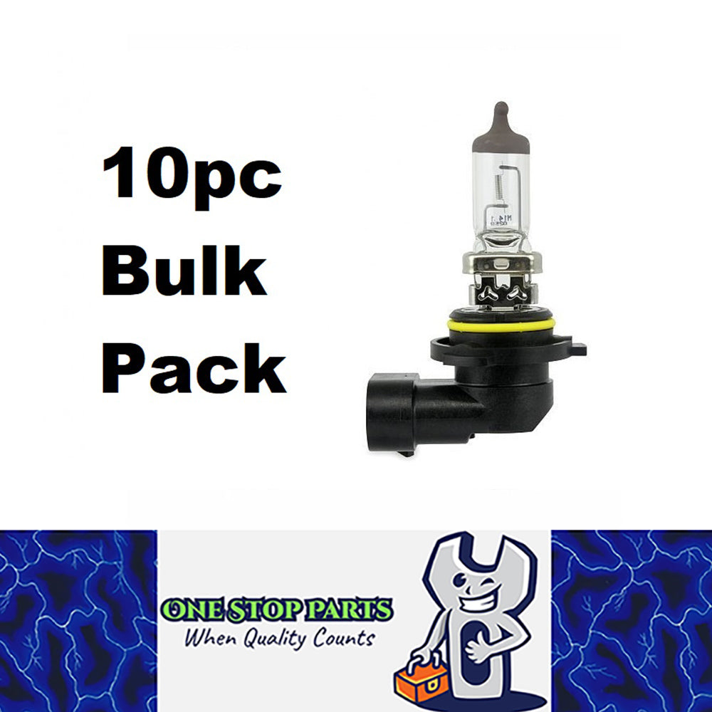 10 x Bulk Pack Halogen 12v 9006 HB4 55w Clear Globes Quality Australian Stock