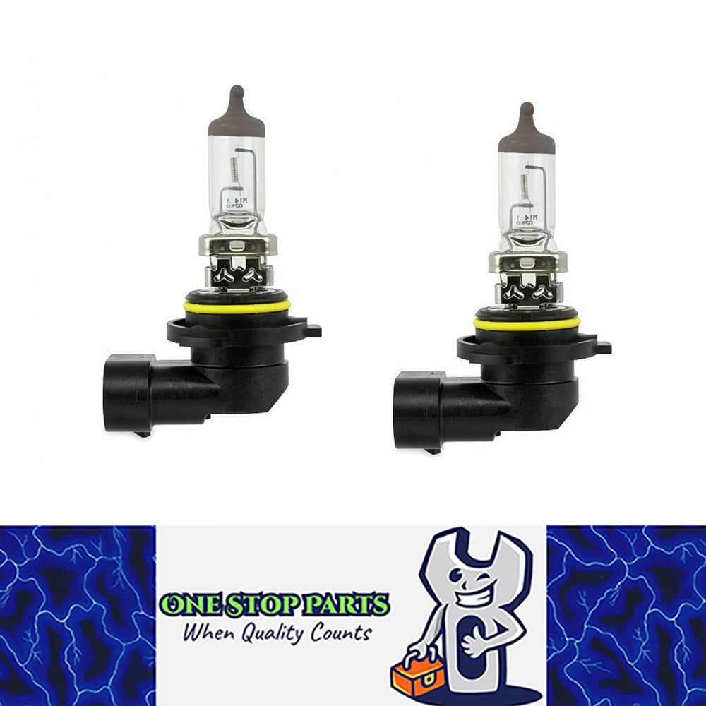 2 x Halogen 9006 HB4 80w Clear Globes Quality Australian Stock Supplier (Pair)