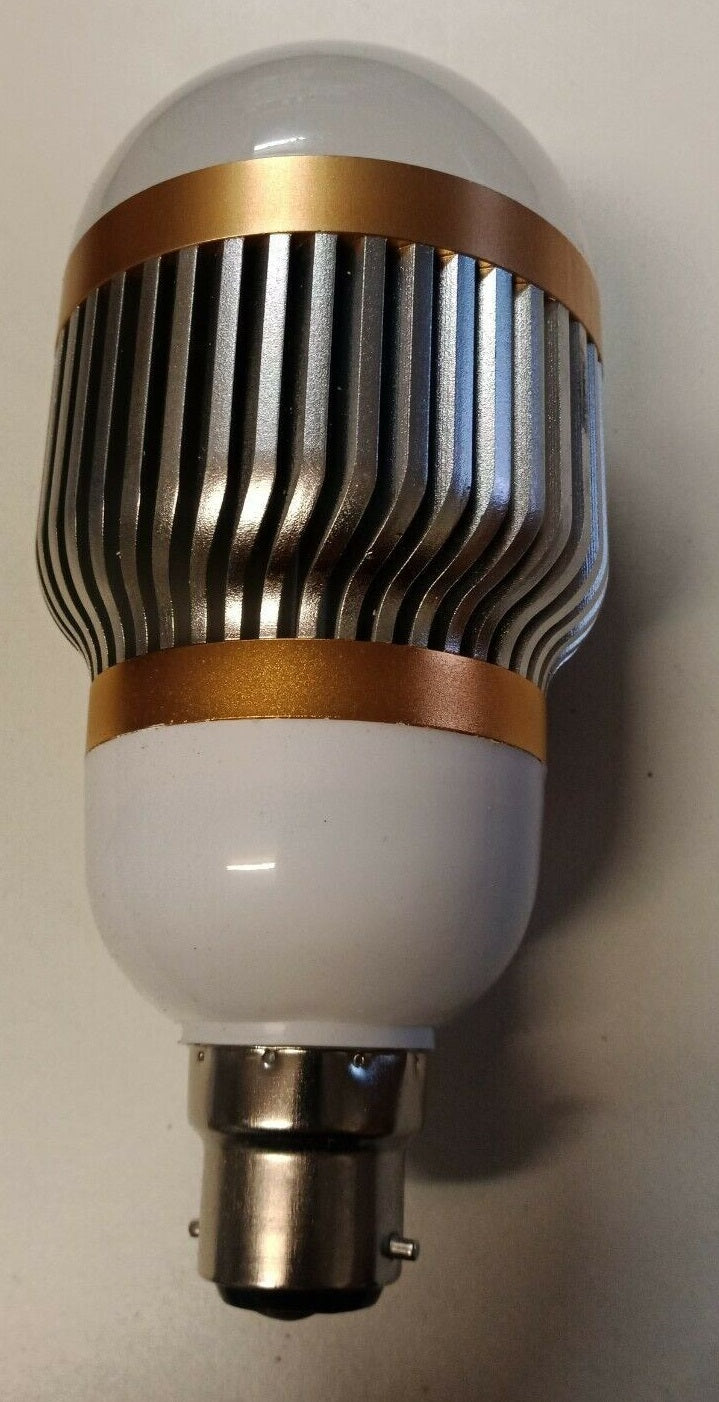 B22 240v 7W 588LM Retro aluminium bayonet led globe replacement Warm White 1pc
