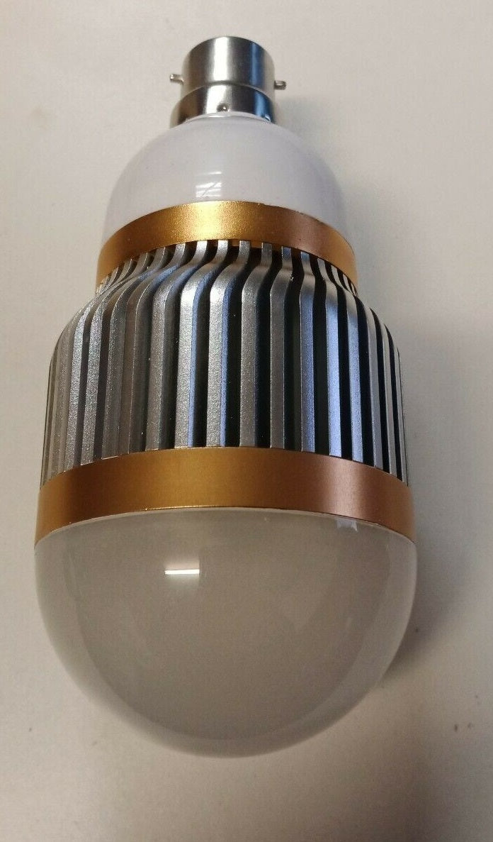 B22 240v 7W 588LM Retro aluminium bayonet led globe replacement Warm White 1pc