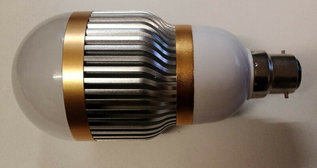 B22 240v 7W 588LM Retro aluminium bayonet led globe replacement Warm White 1pc