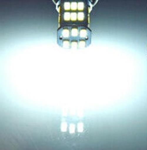 1PC BRIGHT 6v WHITE BA15S 1156 30 SMD 600LM WHITE INDICATOR REVERSE LED GLOBE