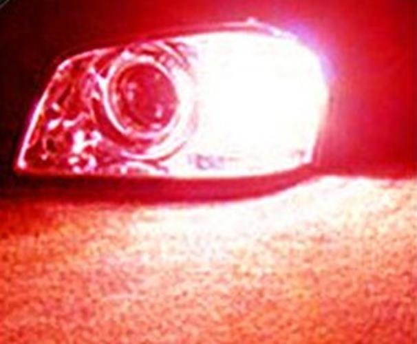 PAIR RED 12v BA9S LED INVERTED HEAD 360 DEGREE LIGHT 30LM SUITS PARK LIGHTS DASH