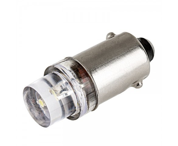 PAIR WHITE 12v BA9S INVERTED HEAD 360 DEGREE LIGHT 30LM SUITS PARK LIGHTS DASH