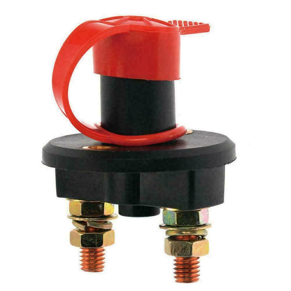 Battery Isolator Switch Cut Off Battery Power Heavy Duty With Key and Dust Boot