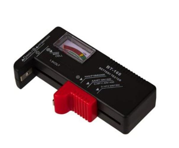 Battery Tester for AA AAA 1.5v Button Batteries and 9v Battery Tester