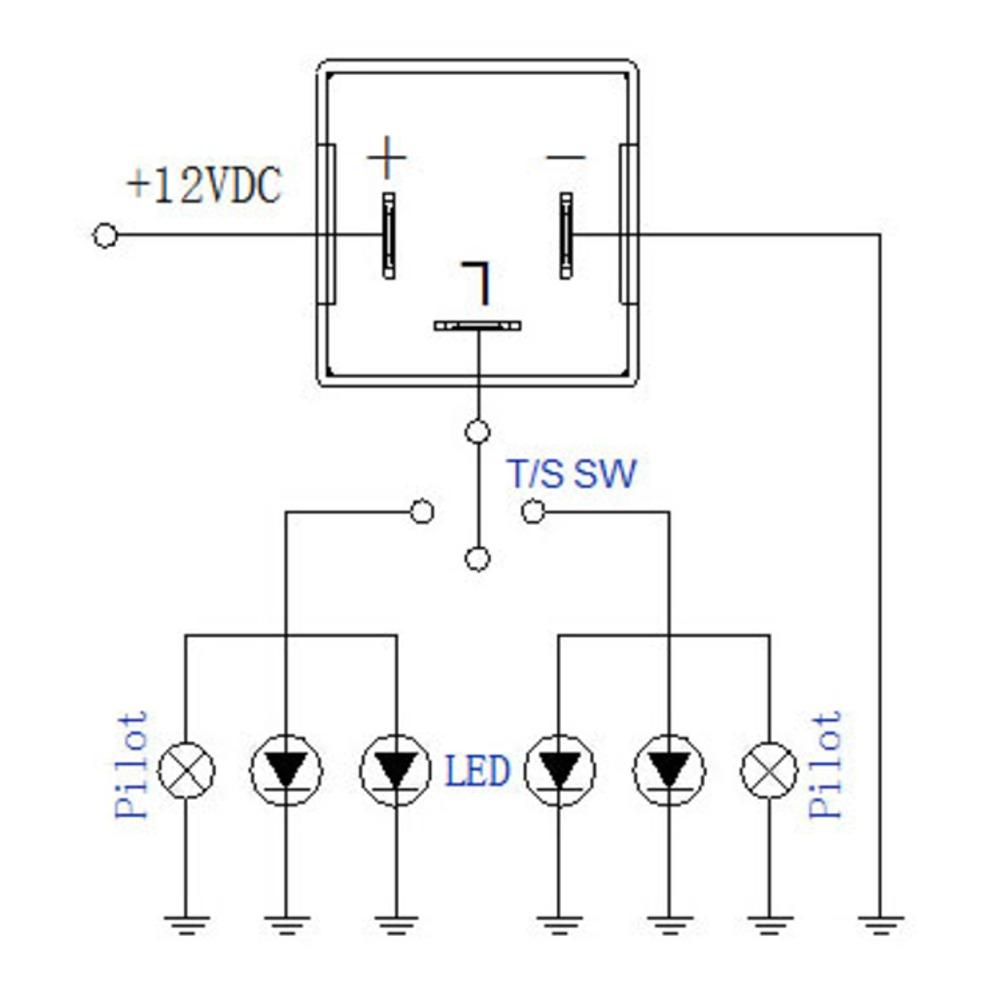 1 X 12V 3 PIN LED FLASHER CAN FOR LED OR/AND STANDARD GLOBES (NUMBER STYLE)