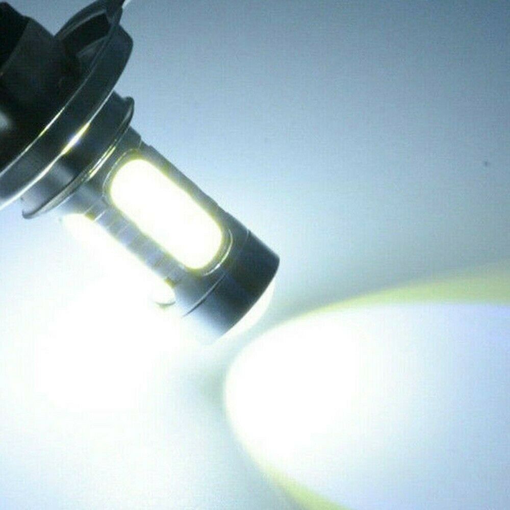 1 X H4 LED 6000K LOW/HIGH 400Lm/600Lm COB 7.5W LED Easy Install 1PC